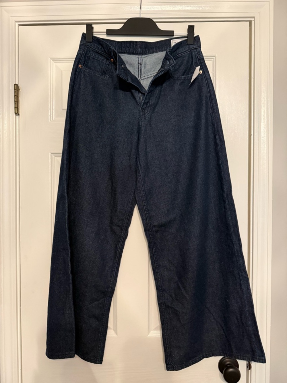 GAP Women's Dark Indigo Wide Leg Jeans